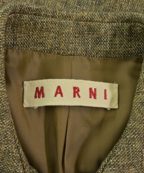 MARNI（マルニ）ステンカラーコート 茶 サイズ:42(M位) レディース/2200705735070