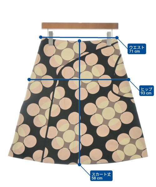 MARNI（マルニ）ひざ丈スカート 黒 サイズ:38(S位) レディース/2200703994677