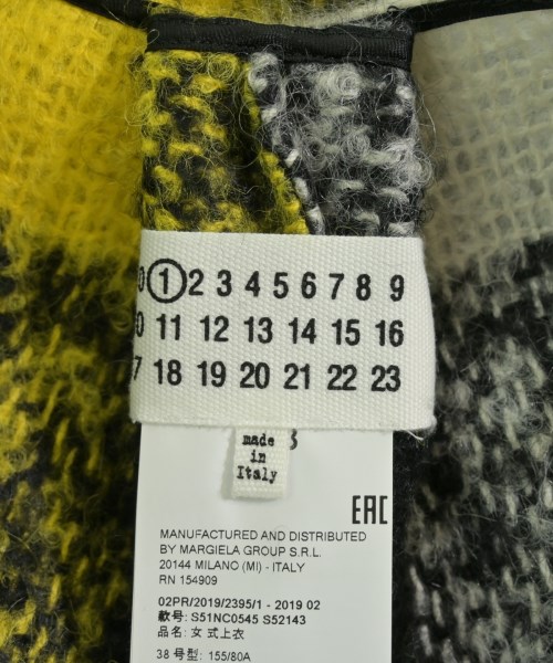 Maison Margiela（メゾンマルジェラ）ワンピース 黄 サイズ:38(S位) レディース/2200703994912