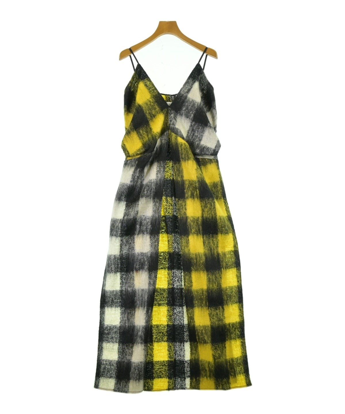 Maison Margiela（メゾンマルジェラ）ワンピース 黄 サイズ:38(S位