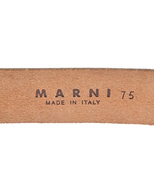 MARNI（マルニ）ベルト 黒 サイズ:- レディース/2200704715516