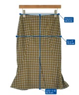 MARNI（マルニ）ひざ丈スカート 黄 サイズ:38(S位) レディース/2200706228106