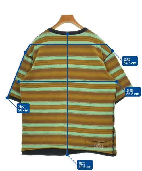 MARNI（マルニ）Tシャツ・カットソー 茶 サイズ:48(L位) メンズ/2200706785043