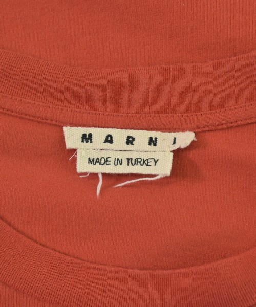 MARNI（マルニ）Tシャツ・カットソー 赤 サイズ:50(XL位) メンズ/2200706900149