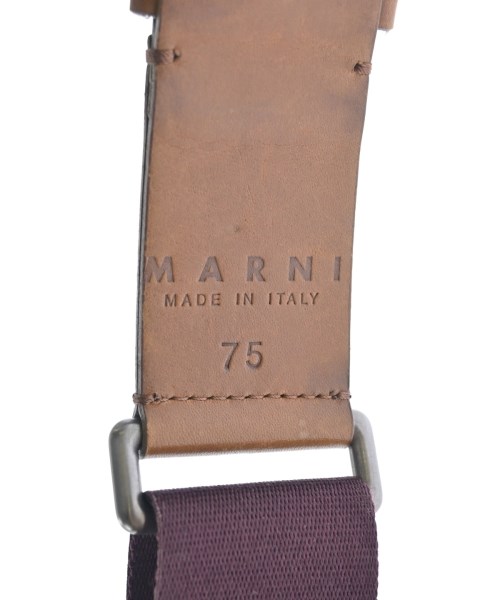 MARNI（マルニ）ベルト 紫 サイズ:75 レディース/2200704235427