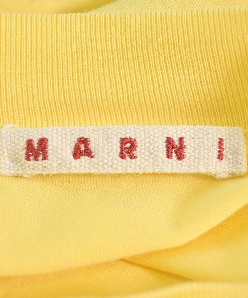 MARNI（マルニ）Tシャツ・カットソー 黄 サイズ:38(S位) レディース/2200707360157