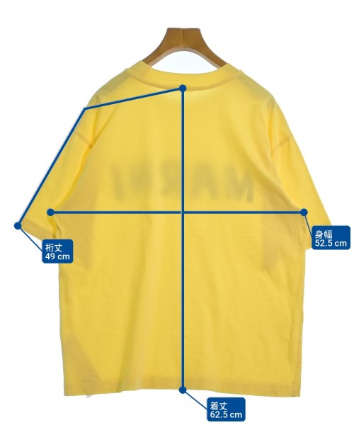 MARNI（マルニ）Tシャツ・カットソー 黄 サイズ:38(S位) レディース/2200707360157