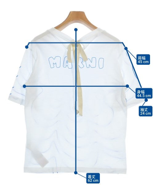 MARNI（マルニ）Tシャツ・カットソー 白 サイズ:38(S位) レディース/2200708222119