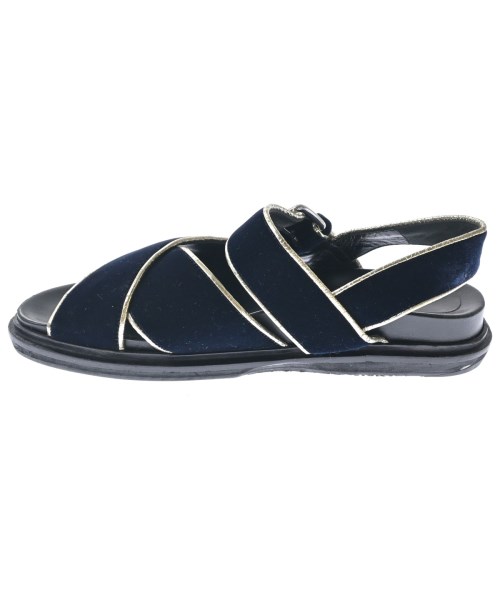 MARNI（マルニ）サンダル 黒 サイズ:-(24cm位) レディース/2200707483436