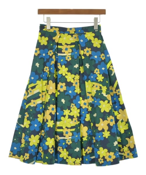MARNI（マルニ）ひざ丈スカート 青 サイズ:36(XS位) レディース/2200709307198