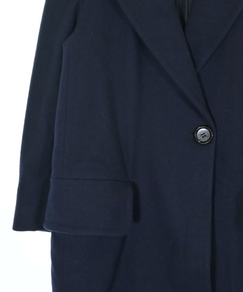 MARNI（マルニ）ステンカラーコート 紺 サイズ:38(S位) レディース/2200709641018