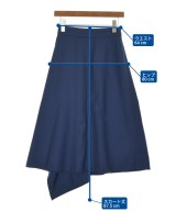 MARNI（マルニ）ロング・マキシ丈スカート 紺 サイズ:38(S位) レディース/2200709808398
