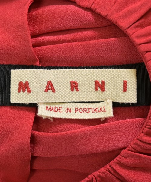 MARNI（マルニ）ブラウス 赤 サイズ:38(S位) レディース/2200709808503