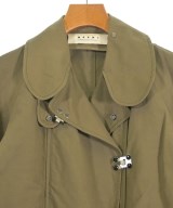 MARNI（マルニ）ステンカラーコート カーキ サイズ:36(XS位) レディース/2200662637035