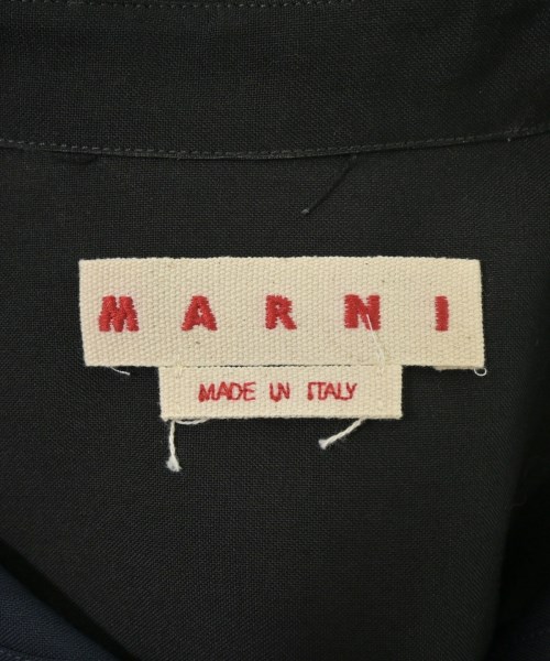 MARNI（マルニ）カジュアルシャツ 紺 サイズ:48(L位) メンズ/2200662825050