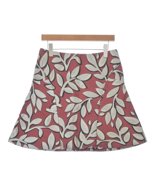 MARNI(マルニ)ひざ丈スカート 赤 サイズ:40(M位)/2200661572498