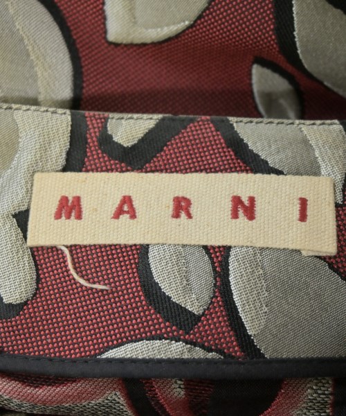 MARNI（マルニ）ひざ丈スカート 赤 サイズ:40(M位) レディース/2200661572498