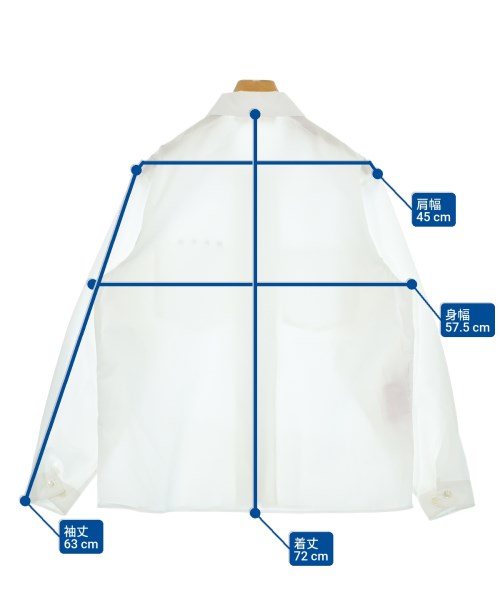 MARNI（マルニ）カジュアルシャツ 白 サイズ:46(M位) メンズ/2200663572021