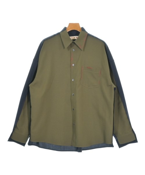 MARNI(マルニ)カジュアルシャツ 紺 サイズ:46(M位)/2200663572038