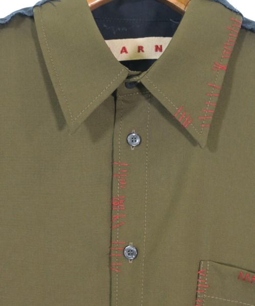 MARNI（マルニ）カジュアルシャツ 紺 サイズ:46(M位) メンズ/2200663572038