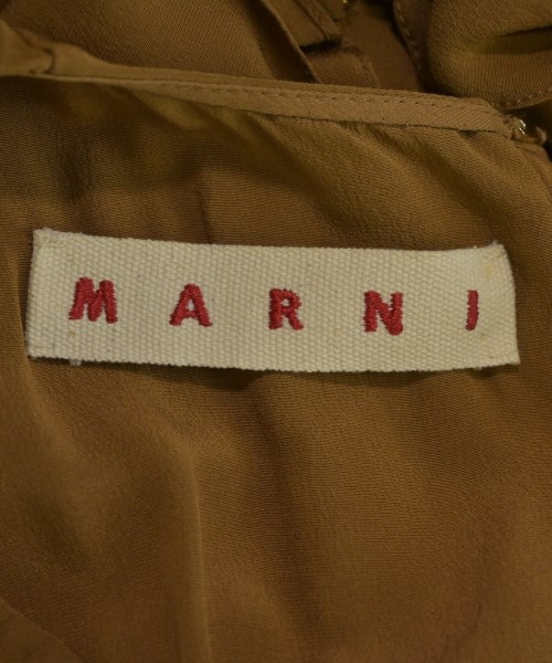 MARNI（マルニ）ワンピース 茶 サイズ:42(M位) レディース/2200657887070