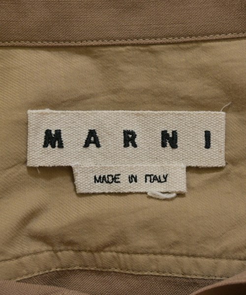 MARNI（マルニ）カジュアルシャツ ベージュ サイズ:46(M位) メンズ/2200661274019