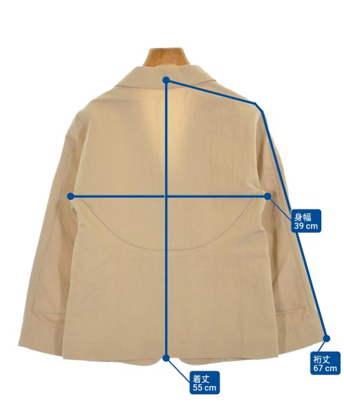 MARNI（マルニ）カジュアルジャケット ベージュ サイズ:38(S位) レディース/2200665774010