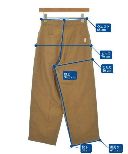MARNI（マルニ）スラックス 茶 サイズ:36(XS位) レディース/2200665818592