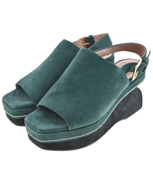 MARNI(マルニ)サンダル 緑 サイズ:EU37(23.5cm位)/2200665822056