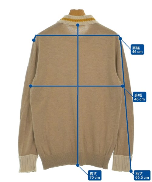 MARNI（マルニ）ニット・セーター ベージュ サイズ:48(L位) メンズ/2200666747013