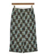 MARNI（マルニ）ひざ丈スカート 青 サイズ:38(S位) レディース/2200666978172