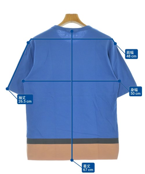 MARNI（マルニ）Tシャツ・カットソー 青 サイズ:44(S位) メンズ/2200665524066