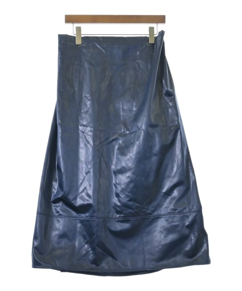 MARNI（マルニ）ロング・マキシ丈スカート 紺 サイズ:36(XS位) レディース/2200667631038