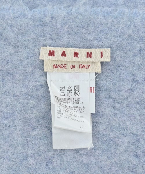 MARNI（マルニ）マフラー 青 サイズ:- レディース/2200668860086