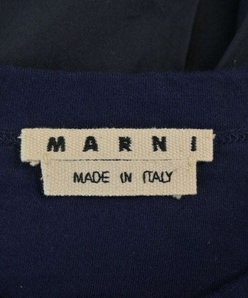 MARNI（マルニ）Tシャツ・カットソー 紺 サイズ:44(S位) メンズ/2200665656231