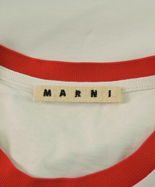 MARNI（マルニ）Tシャツ・カットソー 白 サイズ:44(S位) メンズ/2200665656248