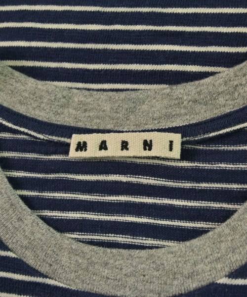 MARNI（マルニ）Tシャツ・カットソー 紺 サイズ:44(S位) メンズ/2200665656262