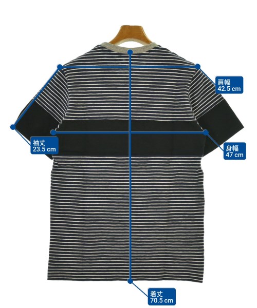 MARNI（マルニ）Tシャツ・カットソー 紺 サイズ:44(S位) メンズ/2200665656262