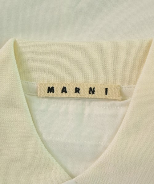 MARNI（マルニ）ポロシャツ 白 サイズ:44(S位) メンズ/2200665656309