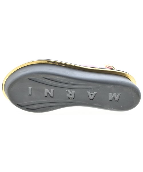MARNI（マルニ）サンダル 赤 サイズ:-(24.5cm位) レディース/2200669054071