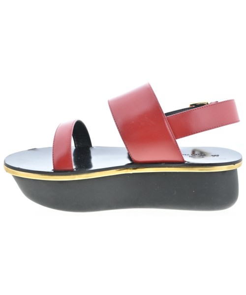 MARNI（マルニ）サンダル 赤 サイズ:-(24.5cm位) レディース/2200669054071