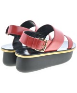 MARNI（マルニ）サンダル 赤 サイズ:-(24.5cm位) レディース/2200669054071