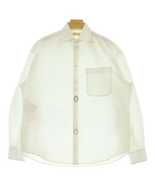 MARNI(マルニ)カジュアルシャツ 白 サイズ:38(S位)/2200671017088