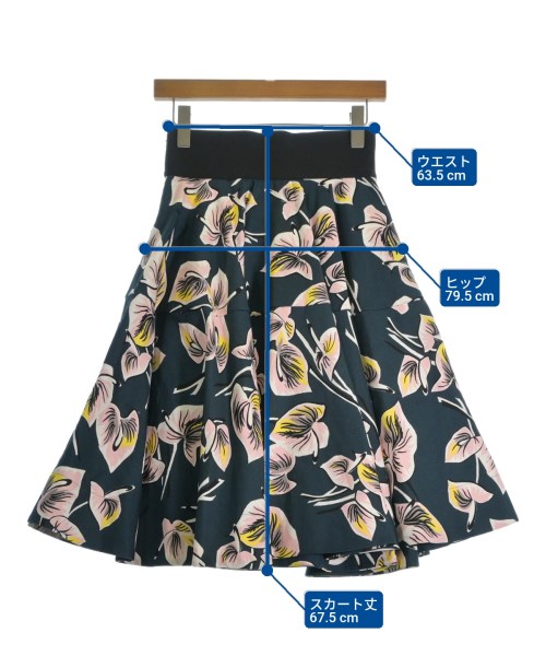 MARNI（マルニ）ひざ丈スカート 緑 サイズ:36(XS位) レディース/2200671161040