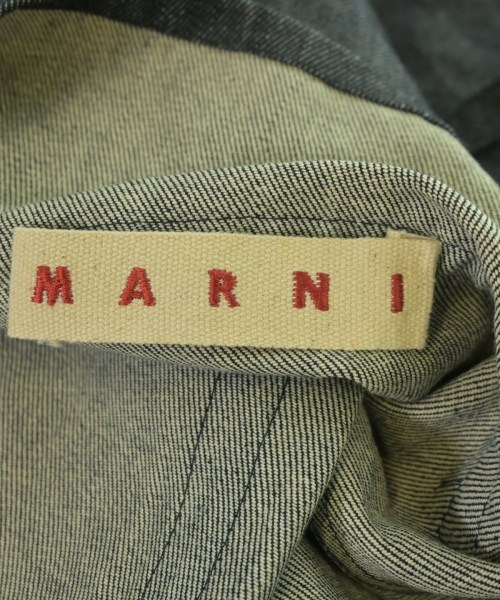 MARNI（マルニ）ひざ丈スカート 紺 サイズ:40(M位) レディース/2200671063054