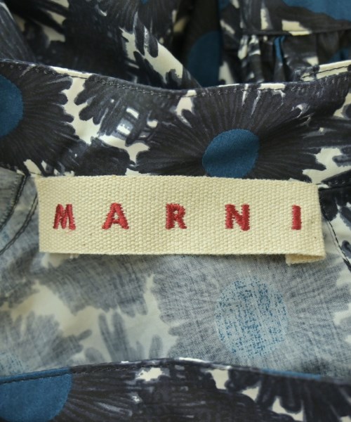 MARNI（マルニ）ワンピース 紺 サイズ:40(M位) レディース/2200671063122