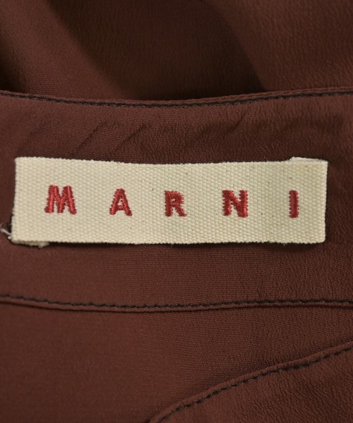 MARNI（マルニ）ロング・マキシ丈スカート 茶 サイズ:38(S位) レディース/2200672315336