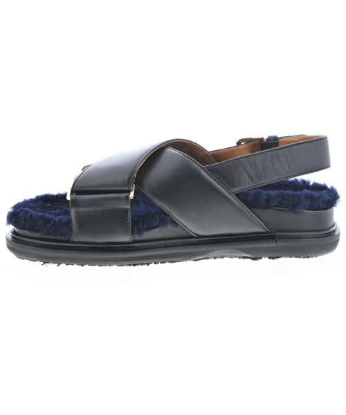 MARNI（マルニ）サンダル 黒 サイズ:EU38(24.5cm位) レディース/2200716845478