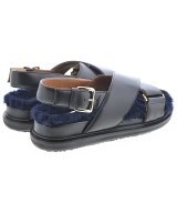 MARNI（マルニ）サンダル 黒 サイズ:EU38(24.5cm位) レディース/2200716845478