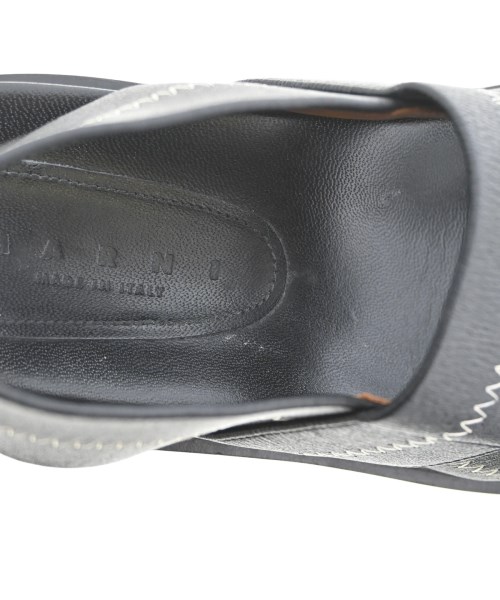 MARNI（マルニ）サンダル 黒 サイズ:EU38(24.5cm位) レディース/2200716845485